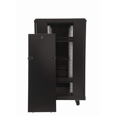 Network Equipment Cabinet 19 Inches Network Server Rack with Toughened ...